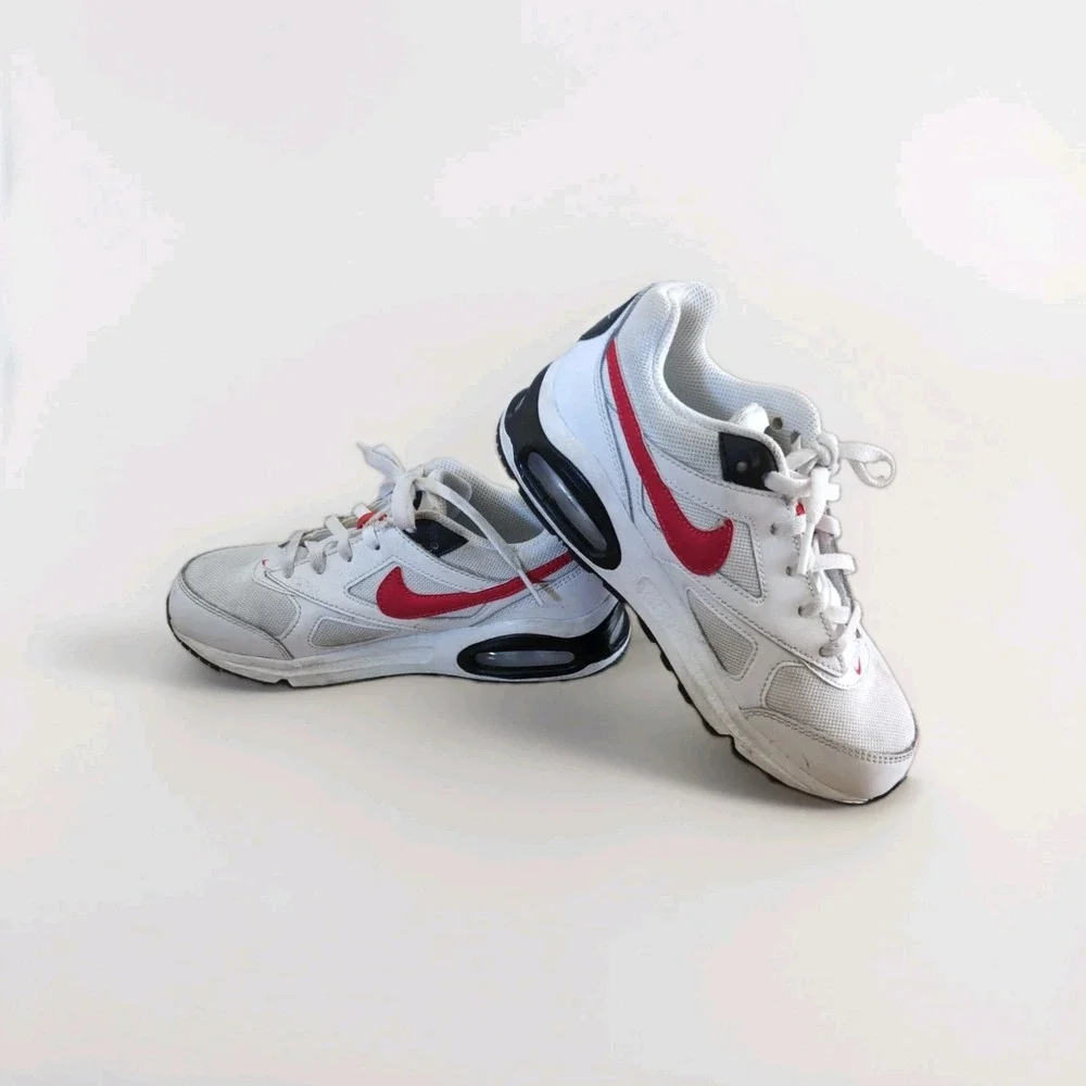 Nike Air Max Scarpa IVO (PS) 579996 101 Size 2Y White Sneakers Laces Kids